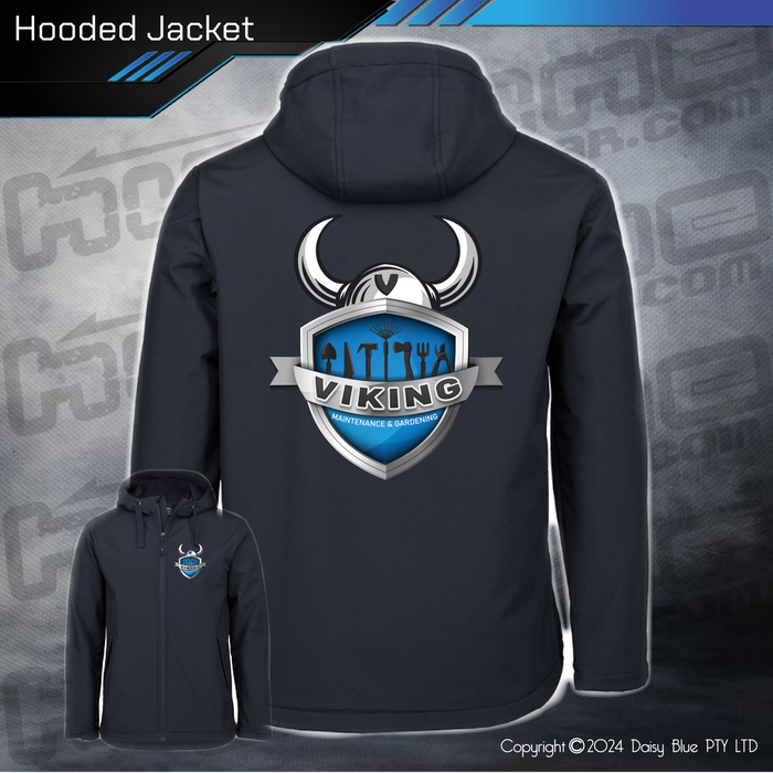 Hooded Jacket - Viking Maintenance & Gardening