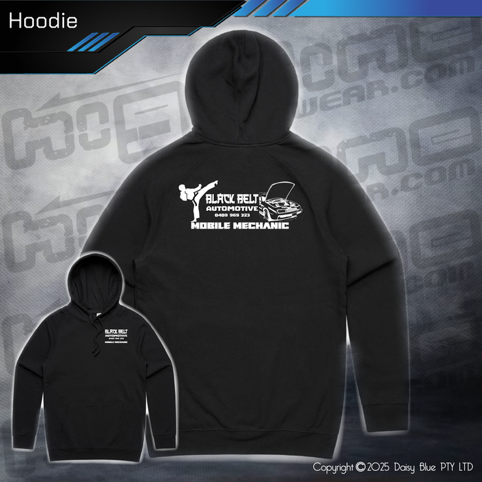 Hoodie - Black Belt Automotive
