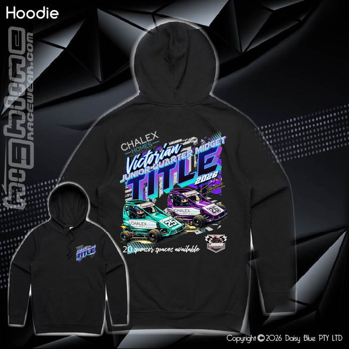 Hoodie - Chalex Homes Junior Quarter Midget Vic Title 2026