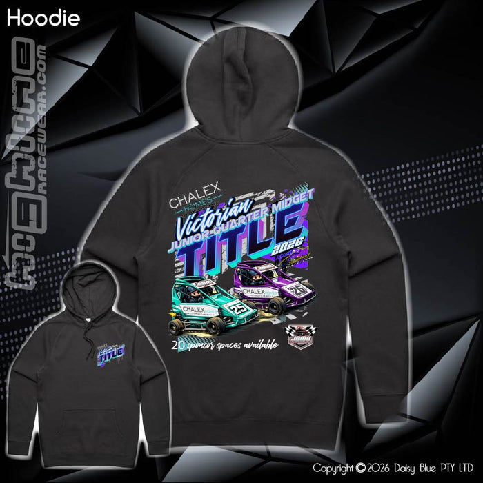 Hoodie - Chalex Homes Junior Quarter Midget Vic Title 2026