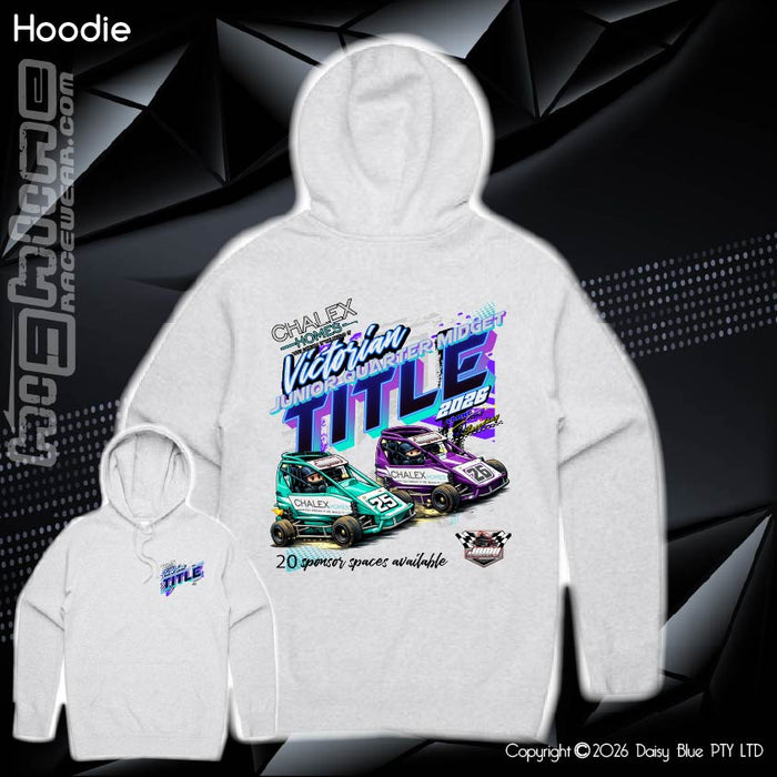 Hoodie - Chalex Homes Junior Quarter Midget Vic Title 2026