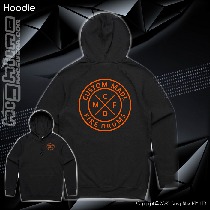 Hoodie - Custom Made Fire Drums