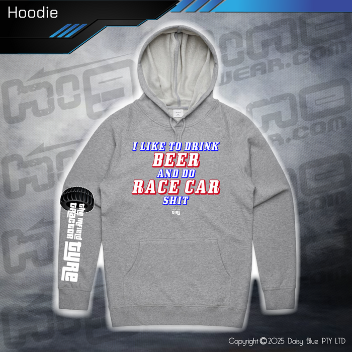 Hoodie - Infield RACE CAR SH*T