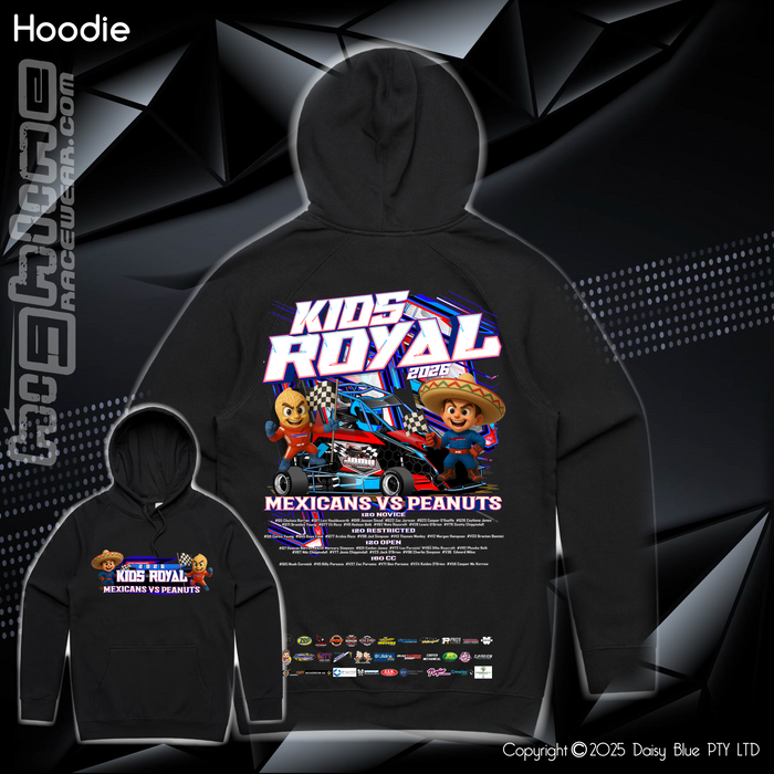 Hoodie - JQMV Kids Royal 2026