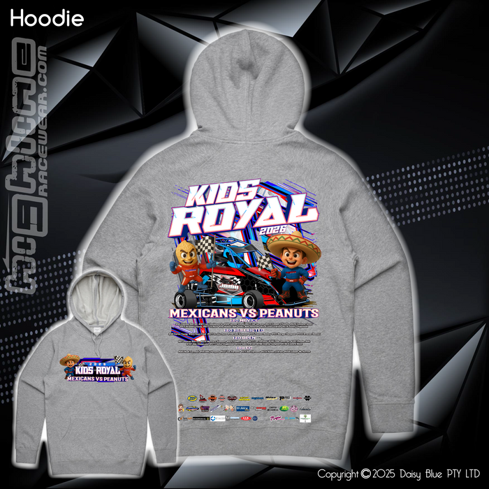 Hoodie - JQMV Kids Royal 2026