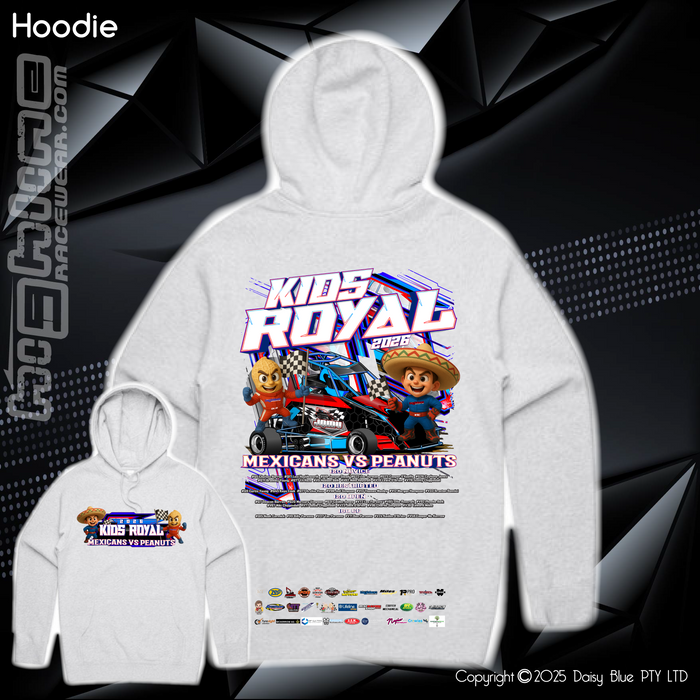 Hoodie - JQMV Kids Royal 2026