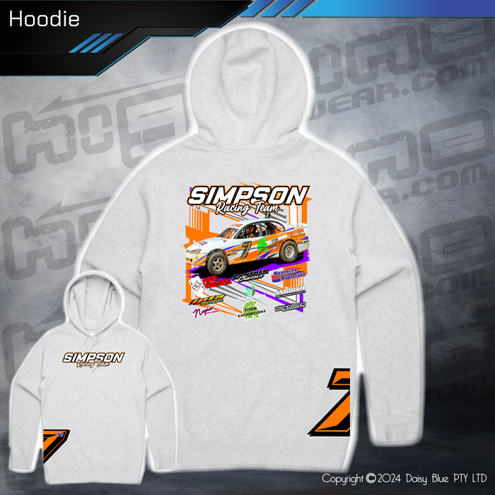 Hoodie - Simpson Racing Team