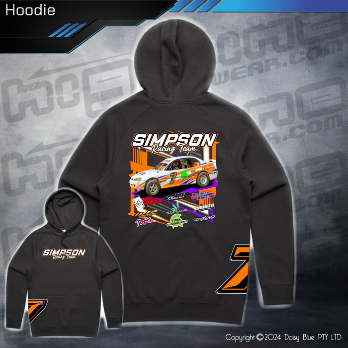 Hoodie - Simpson Racing Team