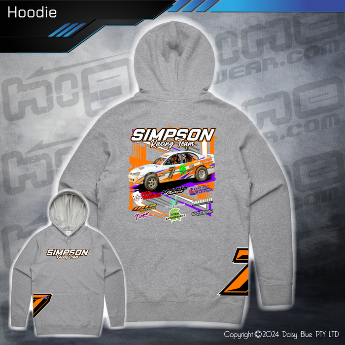 Hoodie - Simpson Racing Team