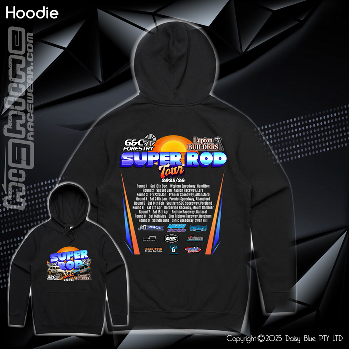 Hoodie - Super Rod Tour 2025