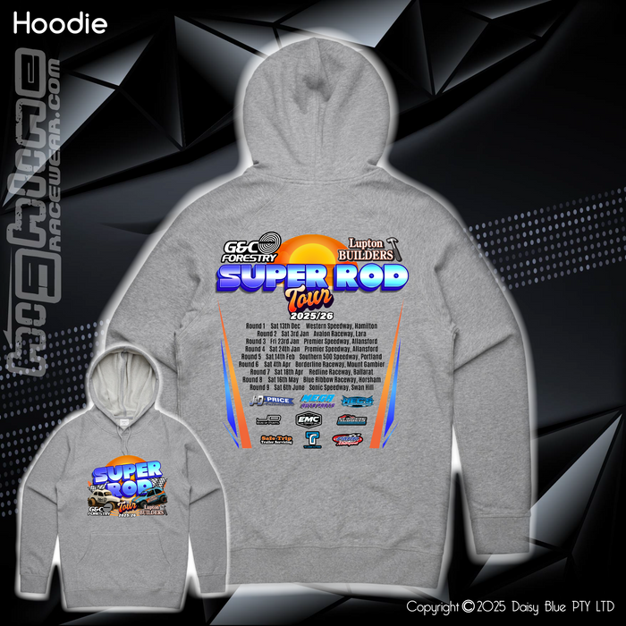 Hoodie - Super Rod Tour 2025