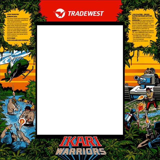Ikari Warriors Bezel - Escape Pod Online