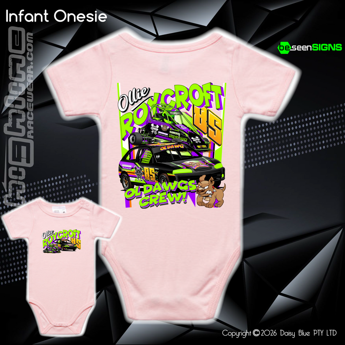 Infant Bodysuit - Ollie 'OL DAWG' Roycroft