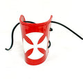 Iron Cross Lace Up Wide Bracer Bracelet
