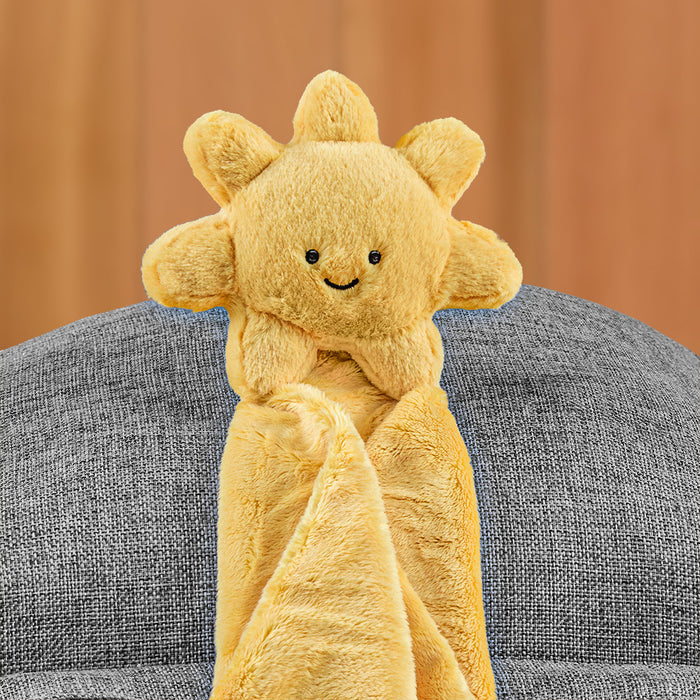 Jellycat Stuffed Animal Plush Soother Baby Blanket, Amuseables Sun