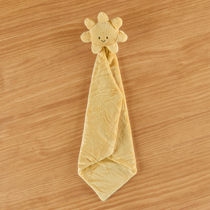 Jellycat Stuffed Animal Plush Soother Baby Blanket, Amuseables Sun