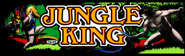 Jungle King Arcade Marquee - Escape Pod Online