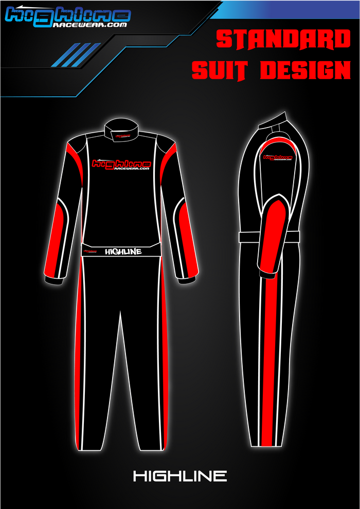 JUNIOR Dirt Kart Suit - SINGLE ITEM JACKET or PANTS