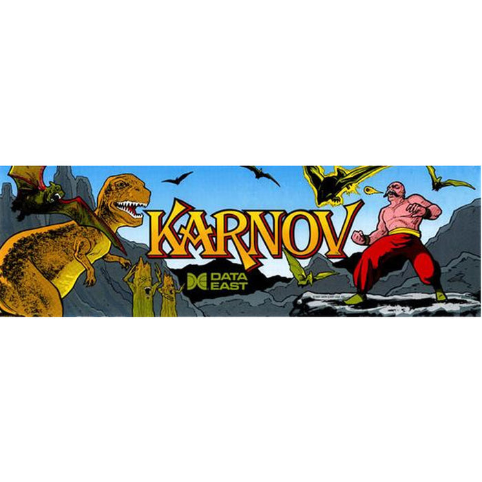 Karnov Arcade Marquee - Escape Pod Online