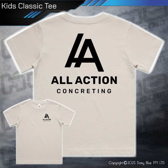 Kids  Classic Tee - All Action Concreting