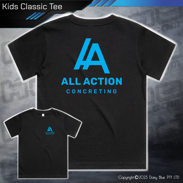 Kids  Classic Tee - All Action Concreting