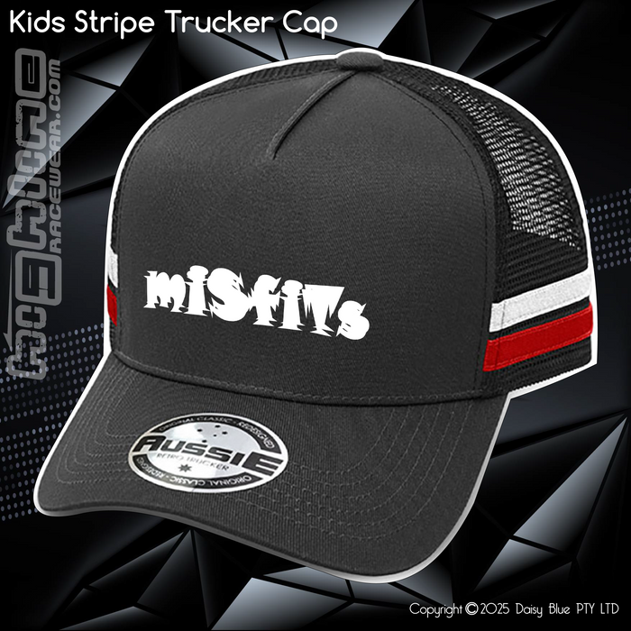 KIDS Stripe Trucker - 2Wheel Misfits