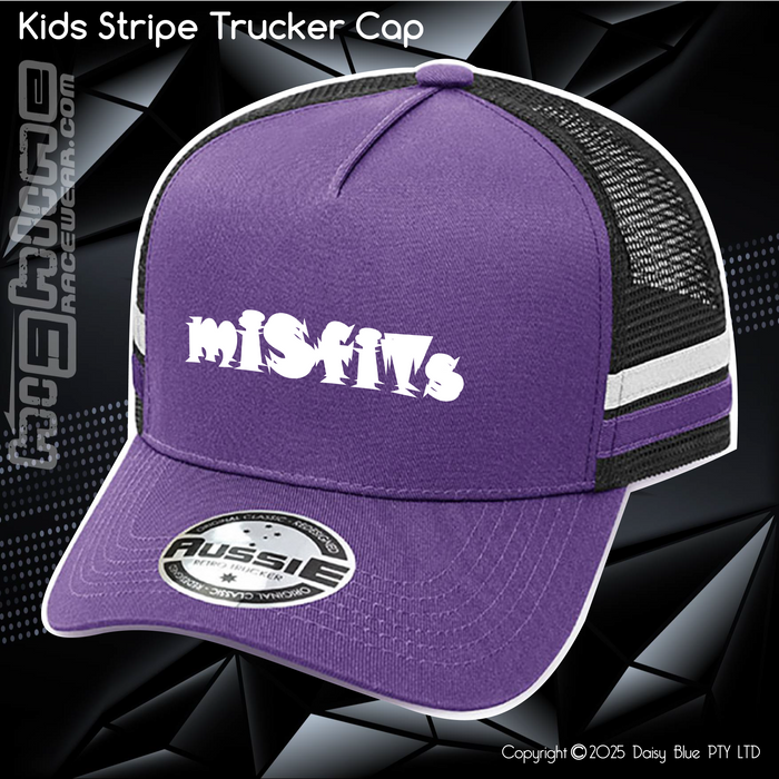 KIDS Stripe Trucker - 2Wheel Misfits