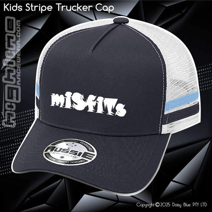KIDS Stripe Trucker - 2Wheel Misfits