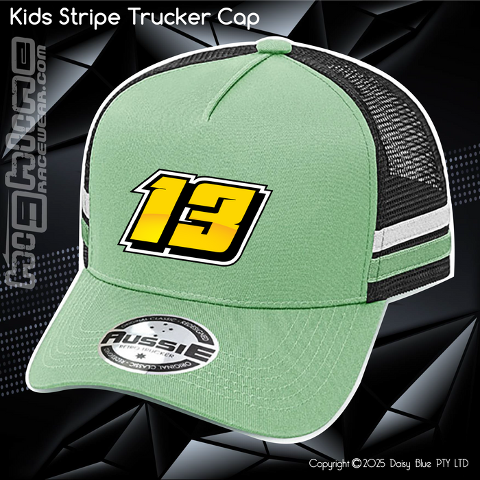 KIDS Stripe Trucker - Drew Ogle