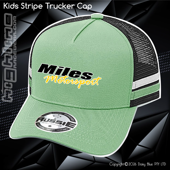 KIDS Stripe Trucker - Miles Motorsport