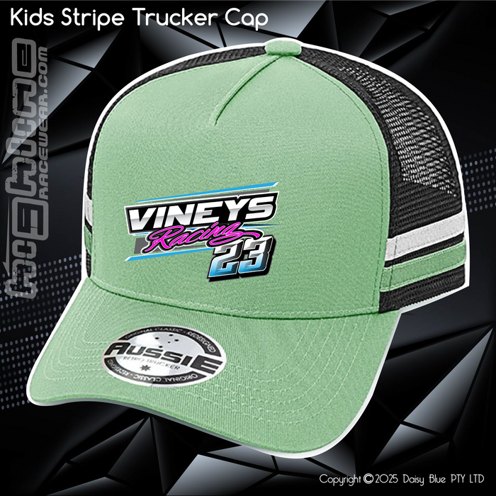 KIDS Stripe Trucker - Mitch Viney