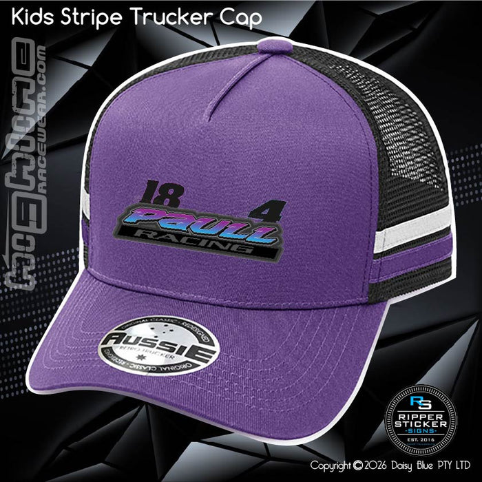 KIDS Stripe Trucker - Paull Racing
