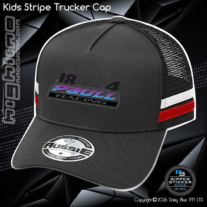 KIDS Stripe Trucker - Paull Racing