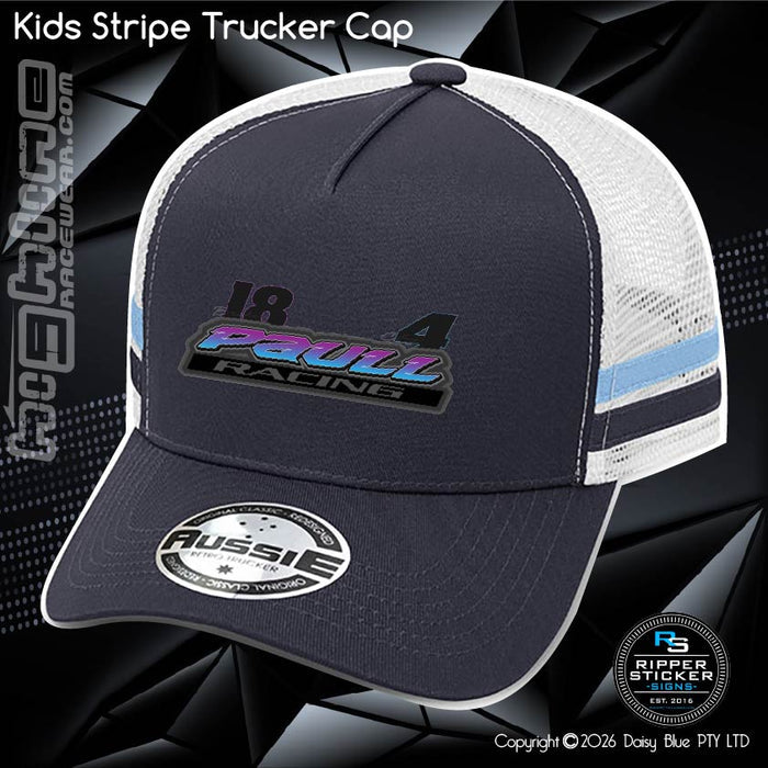 KIDS Stripe Trucker - Paull Racing