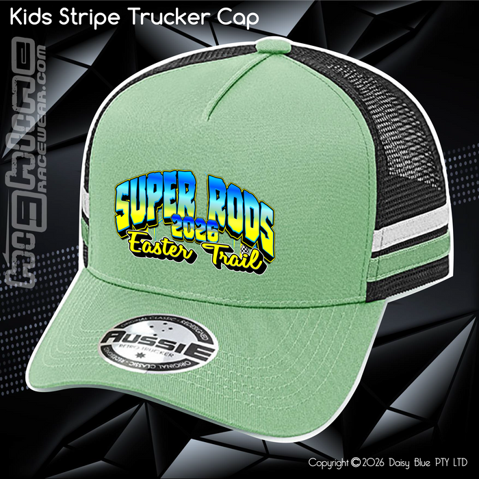 KIDS Stripe Trucker - Super Rod Easter Trail 2026