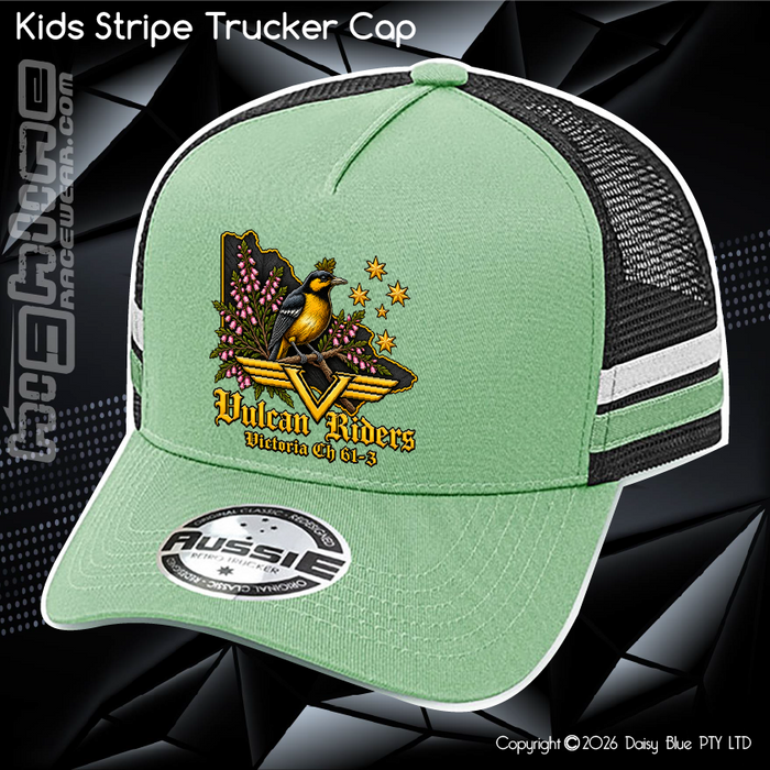 KIDS Stripe Trucker - Vulcan Riders 2026