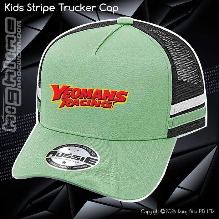 KIDS Stripe Trucker - Yeomans Racing