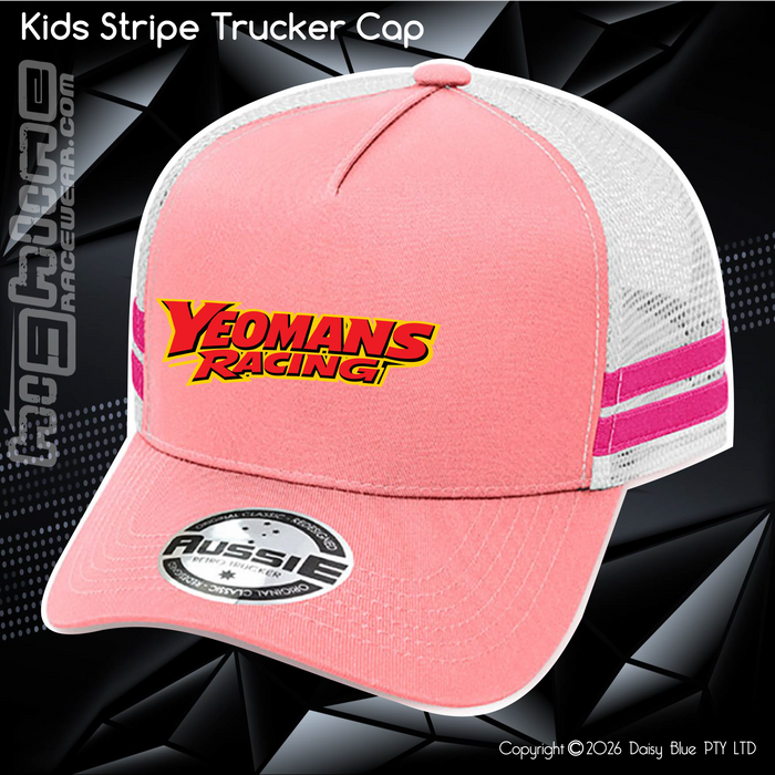 KIDS Stripe Trucker - Yeomans Racing