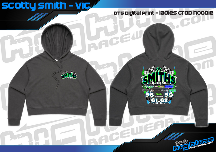 Ladies Crop Hoodie - Scotty Smith