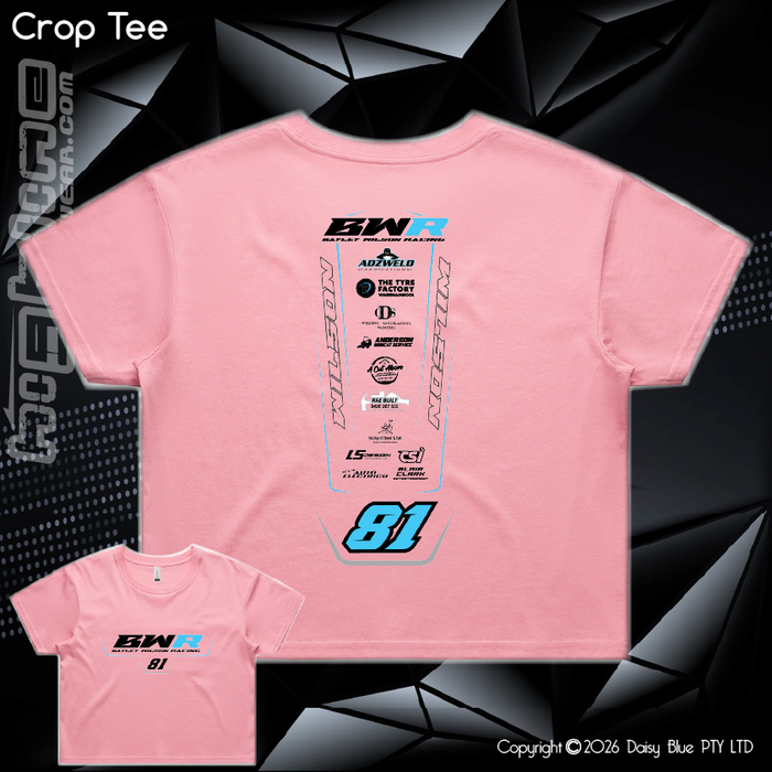 Ladies Crop Tee - Bayley Wilson