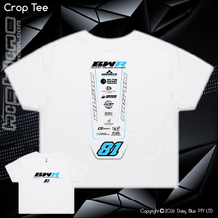 Ladies Crop Tee - Bayley Wilson
