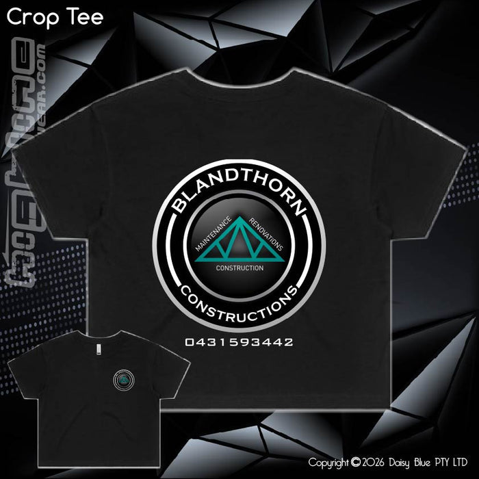 Ladies Crop Tee - Blandthorn