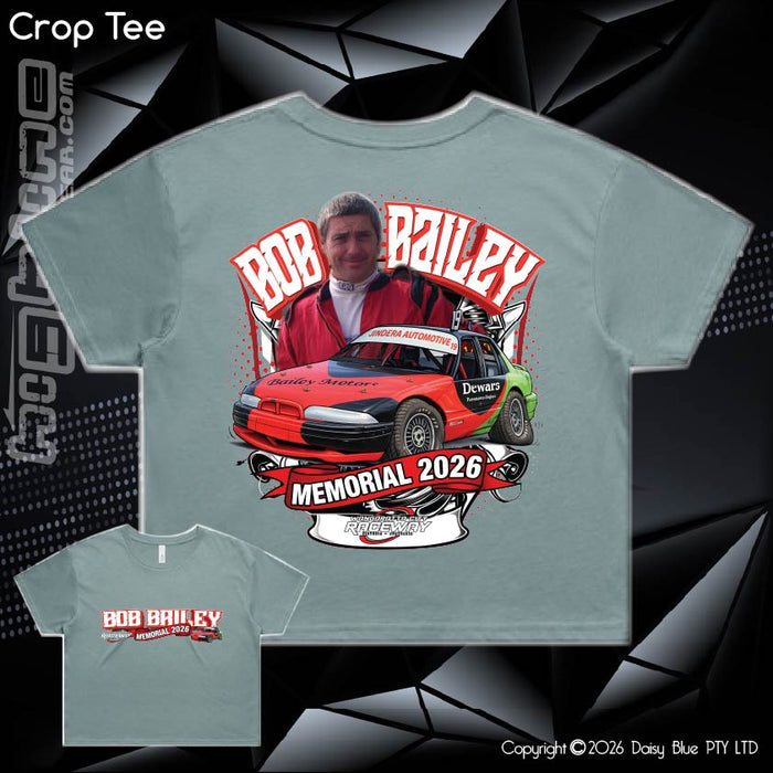 Ladies Crop Tee - Bob Bailey Memorial 2026