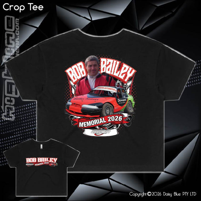 Ladies Crop Tee - Bob Bailey Memorial 2026