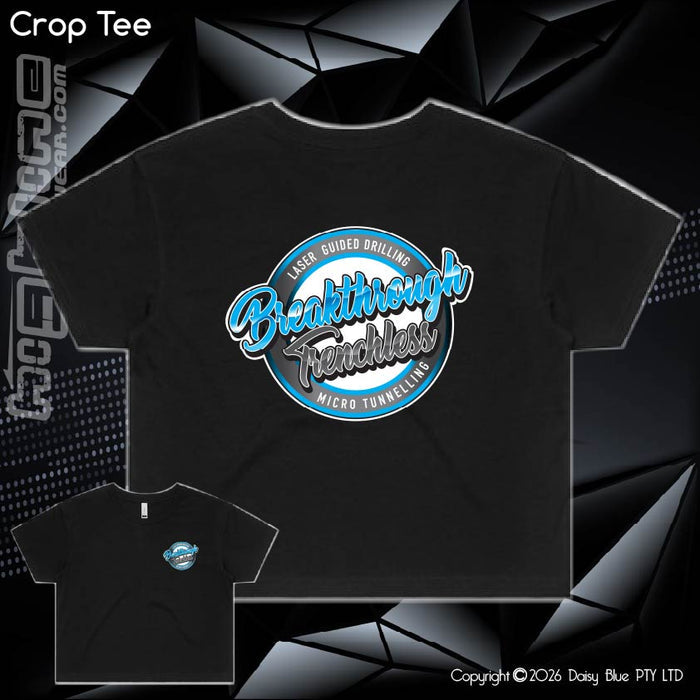 Ladies Crop Tee - Breakthrough Trenchless