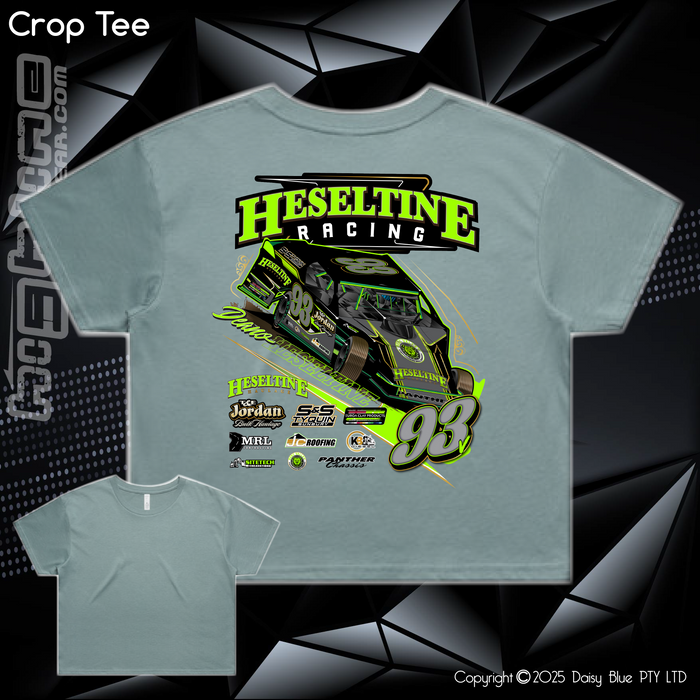 Ladies Crop Tee - Dean Heseltine