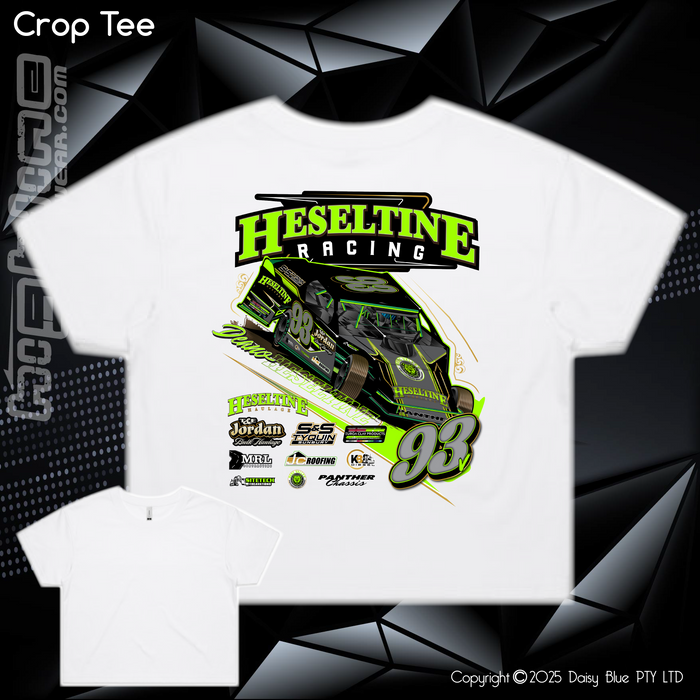 Ladies Crop Tee - Dean Heseltine