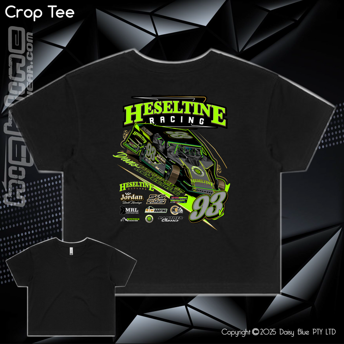 Ladies Crop Tee - Dean Heseltine