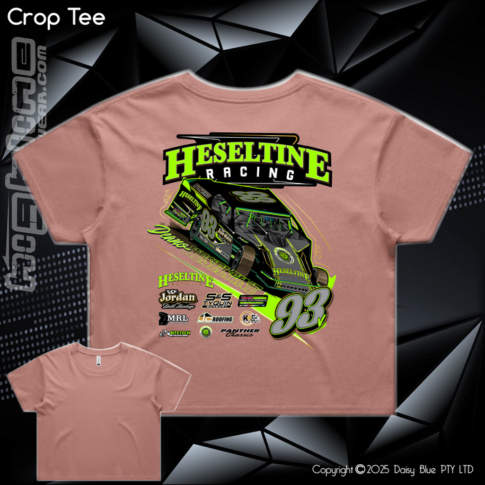 Ladies Crop Tee - Dean Heseltine