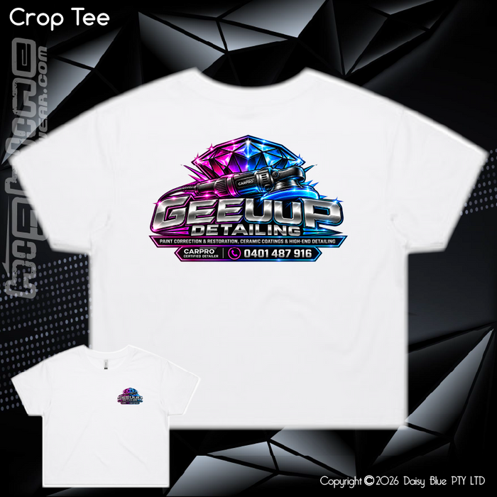 Ladies Crop Tee - Geeuup